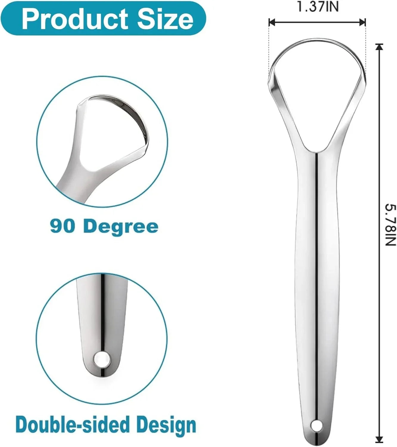 Eco-Friendly Metal Tongue Cleaners
