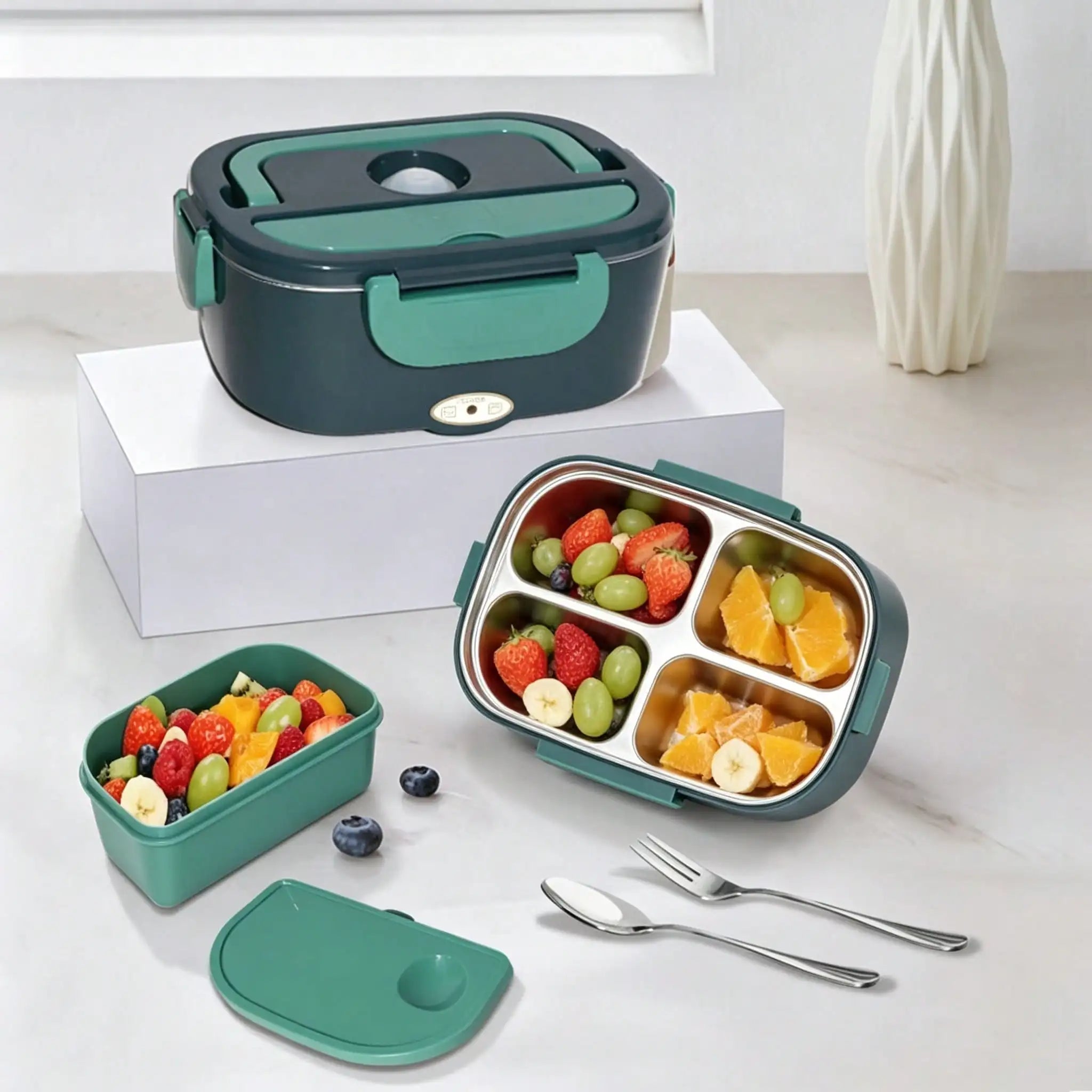 Portable Heated Lunch Box